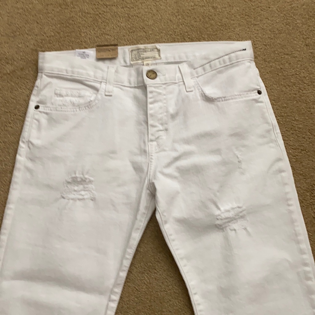 Nwt Current/Elliott The Boyfriend Jeans Size 24